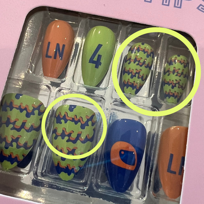 oopsies! it's friday then press-on nails