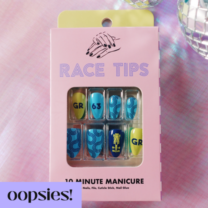 oopsies! so british it hurts press-on nails