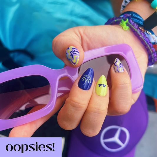 oopsies! 7x champion press-on nails