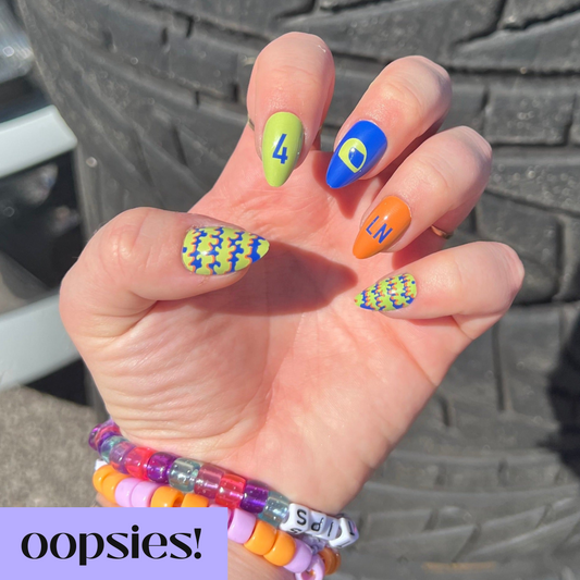 oopsies! it's friday then press-on nails