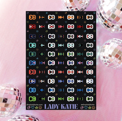 cars cars cars - nail stickers