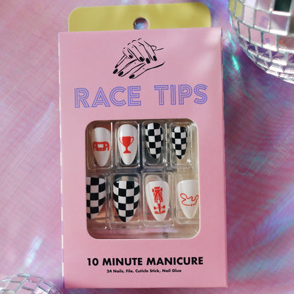 the classic f1 press-on nails