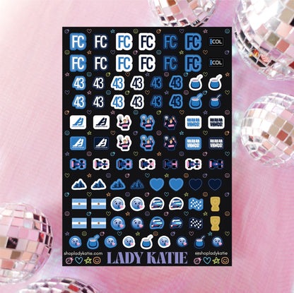 franco colapinto nail stickers