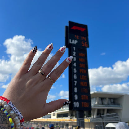 the classic f1 press-on nails