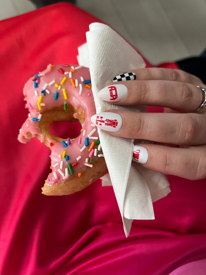 the classic f1 press-on nails