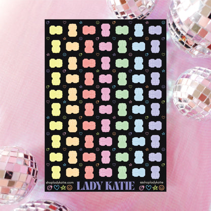 cars cars cars - nail stickers