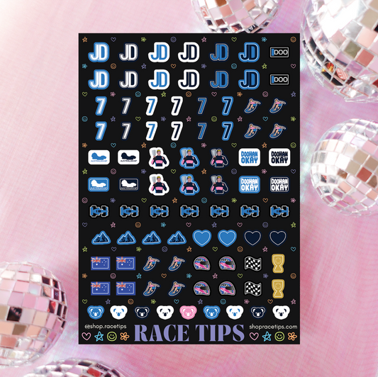 cool guy - jack doohan nail stickers