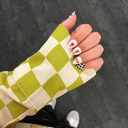 the classic f1 press-on nails